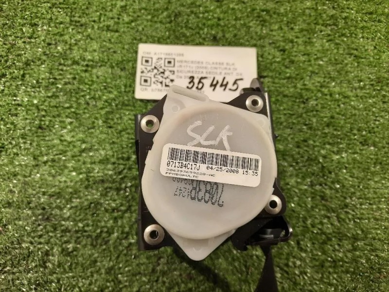 Cintura DI Sicurezza Sedile ANT DX A1718601285 Mercedes Classe SLK R171 2008