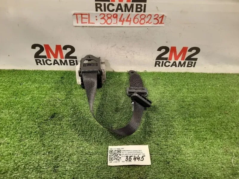 Cintura DI Sicurezza Sedile ANT DX A1718601285 Mercedes Classe SLK R171 2008