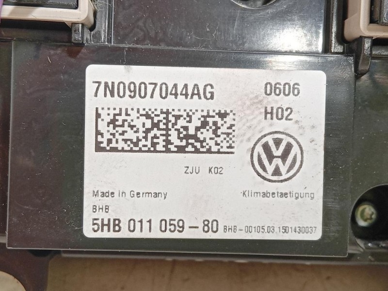 Modulo Comando Riscaldamento Clima 7N0907044AG Volkswagen Sharan IV 2010