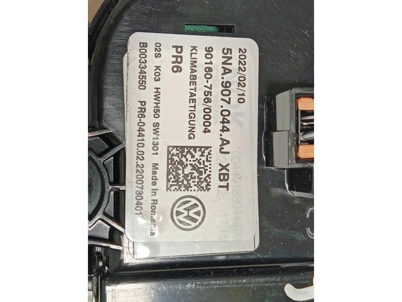 Modulo Comando Riscaldamento Clima 5NA 907 044 AJ Volkswagen Tiguan II 2020