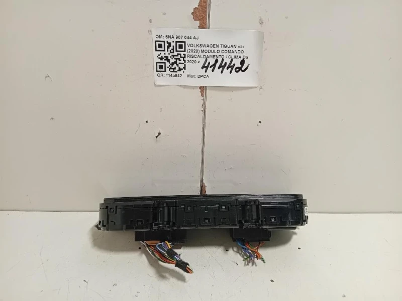 Modulo Comando Riscaldamento Clima 5NA 907 044 AJ Volkswagen Tiguan II 2020