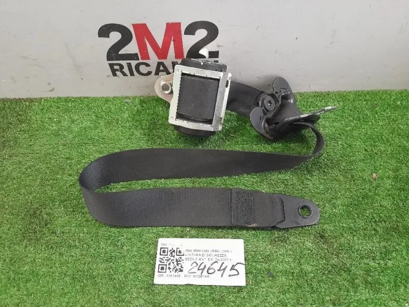 Cintura DI Sicurezza Sedile ANT DX 7261942 Mini MINI ONE R56 2007