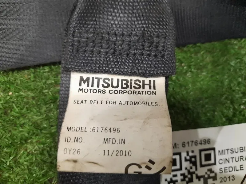 Cintura DI Sicurezza Sedile ANT DX 6176496 Mitsubishi ASX 2010