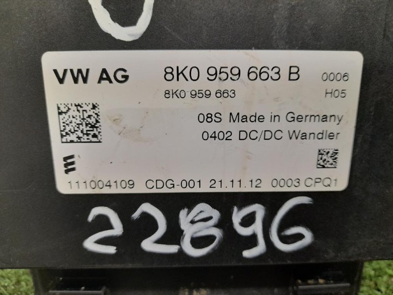 Modulo Convertitore DI Tensione 8K0959663B Audi A5 8T3 2012