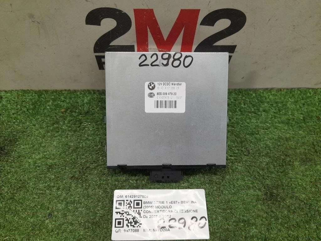 Modulo Convertitore DI Tensione 61429127088 Bmw Serie 1 E87 Berlina 2005