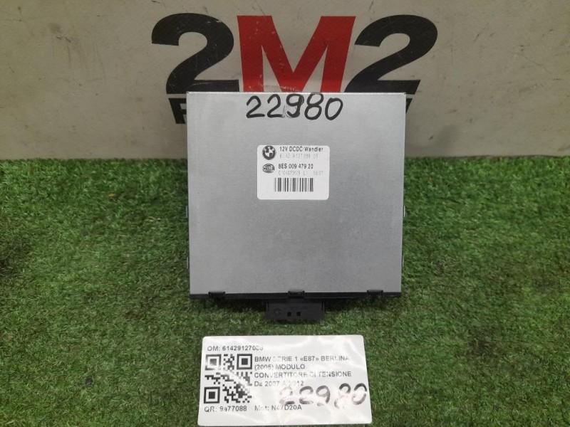 Modulo Convertitore DI Tensione 61429127088 Bmw Serie 1 E87 Berlina 2005