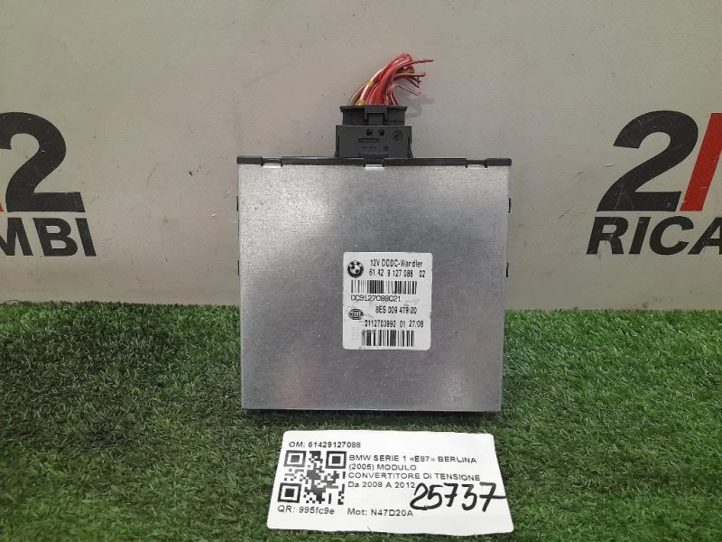 Modulo Convertitore DI Tensione 61429127088 Bmw Serie 1 E87 Berlina 2005