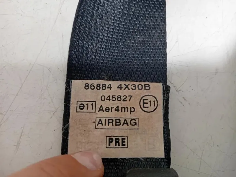 Cintura DI Sicurezza Sedile ANT DX 86884 4X30B Nissan Navara 2010