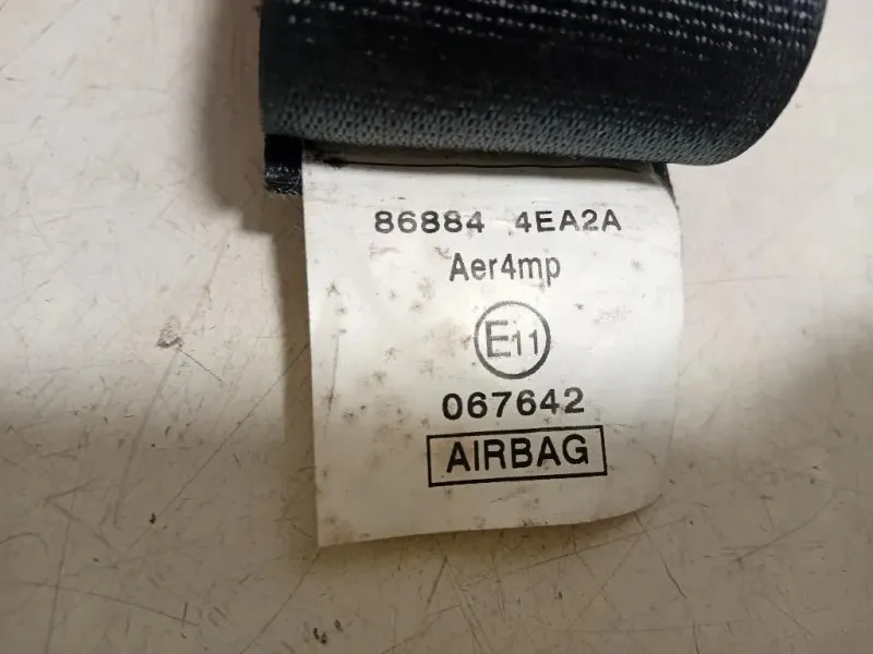 Cintura DI Sicurezza Sedile ANT DX 86884 4EA2A Nissan Qashqai I 2007