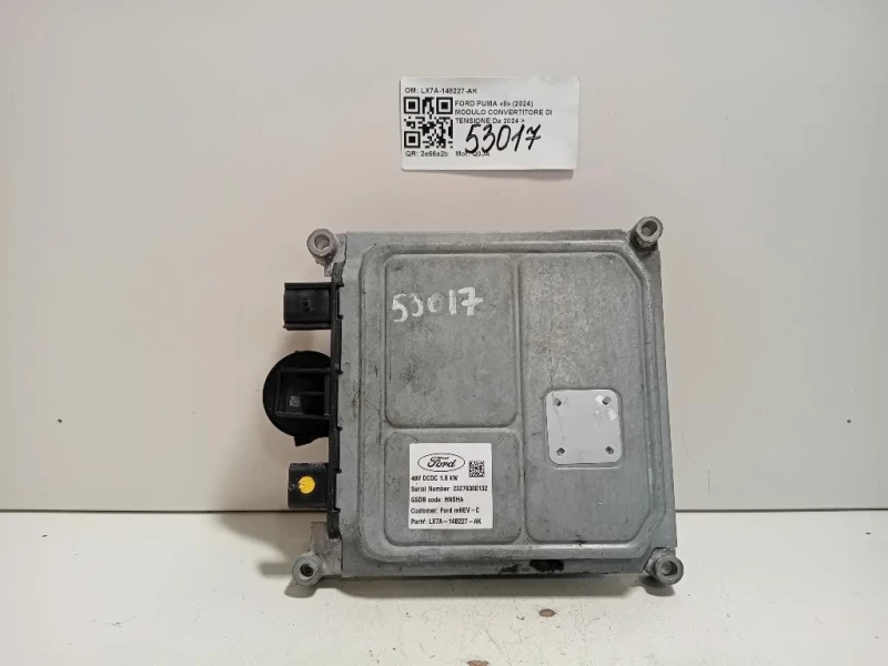 Modulo Convertitore DI Tensione LX7A-148227-AK Ford PUMA II 2024