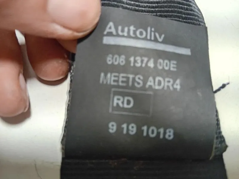 Cintura DI Sicurezza Sedile ANT DX 047136 Nissan Qashqai I 2007