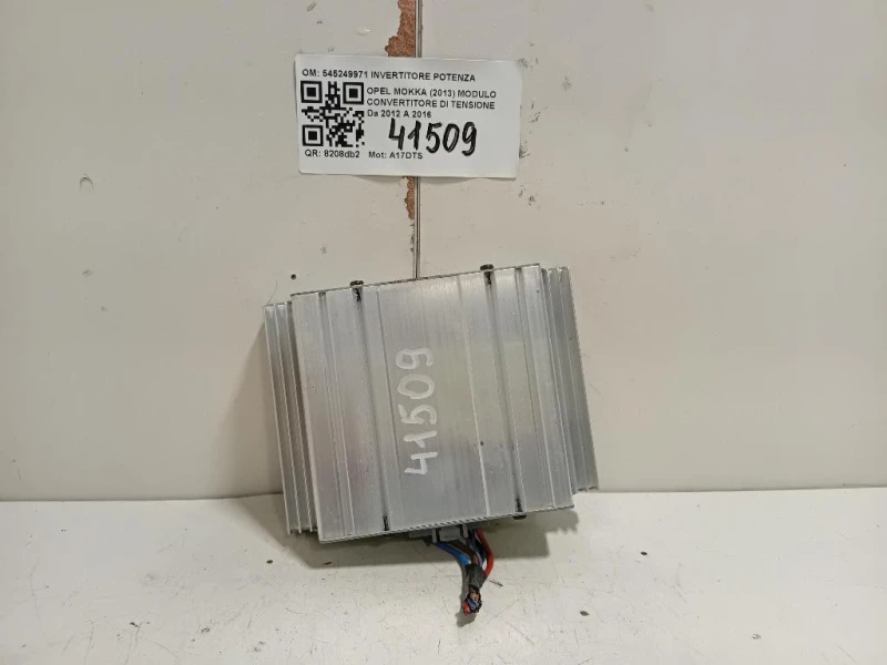 Modulo Convertitore DI Tensione 545249971 INVERTITORE POTENZA Opel Mokka 2013