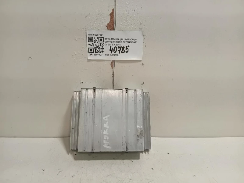 Modulo Convertitore DI Tensione 95907291 Opel Mokka 2013