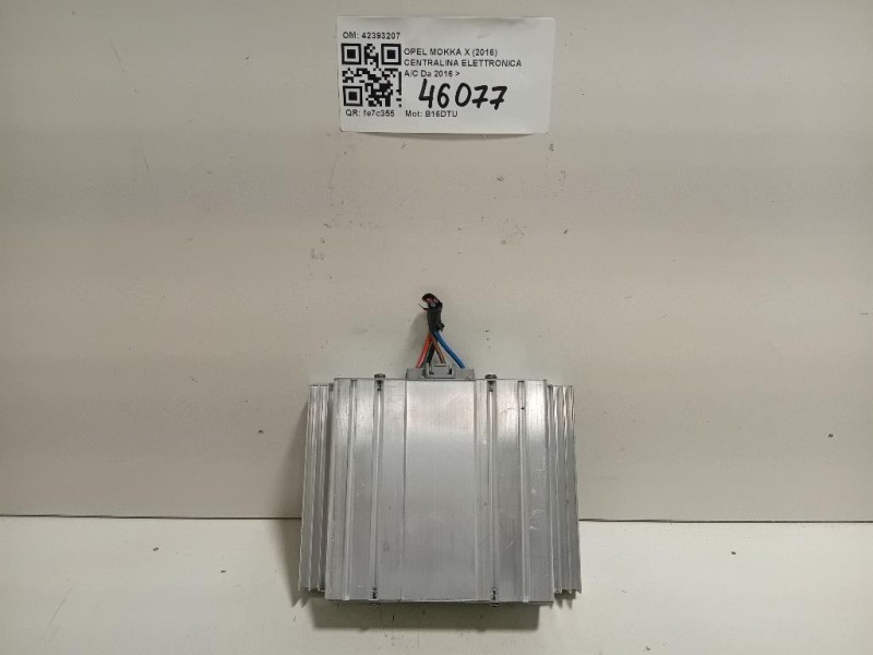 Modulo Convertitore DI Tensione 42393207 Opel Mokka X 2016