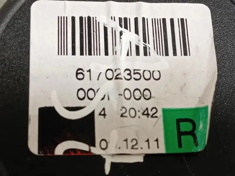 Cintura DI Sicurezza Sedile ANT DX 617023500 Opel Astra J 2010