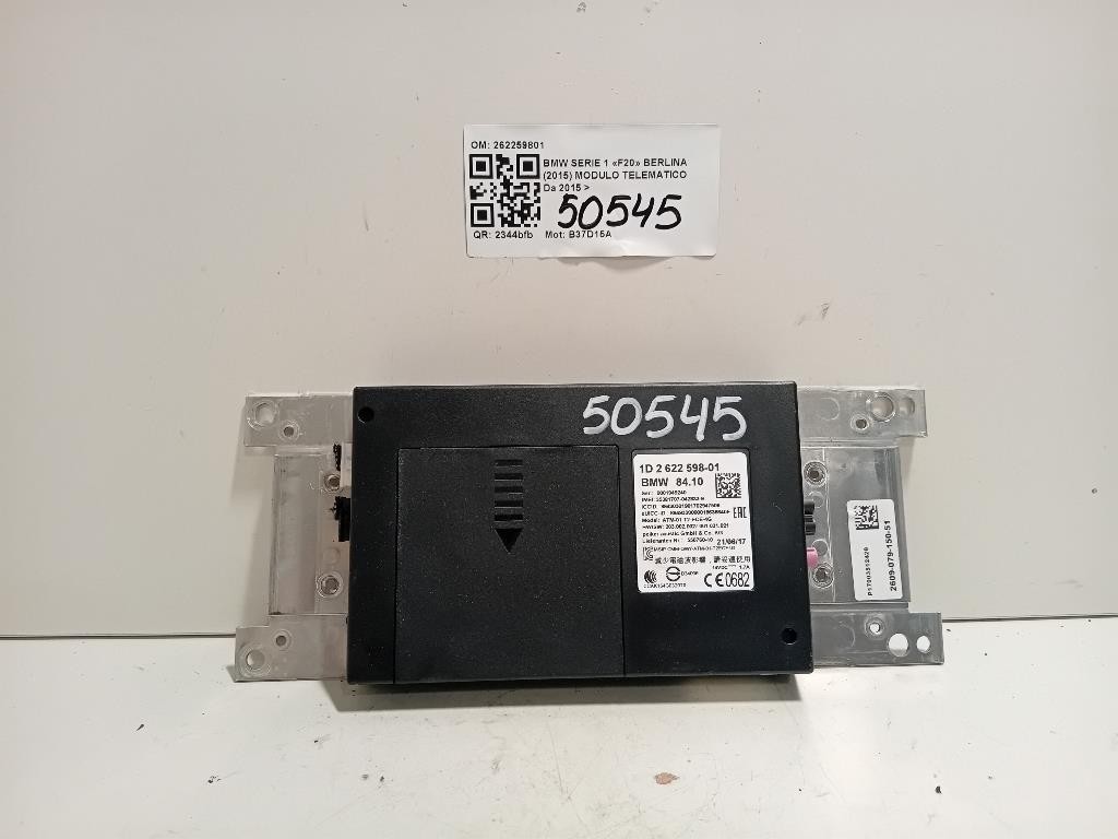 Modulo Telematico 262259801 Bmw Serie 1 F20 Berlina 2015