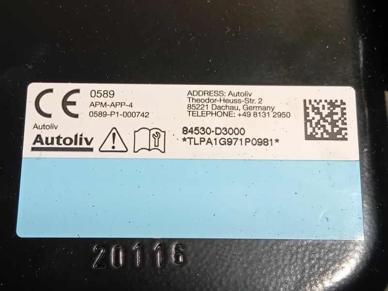 Air-bag Passeggero 84530-D3000 Hyundai Tucson II 2015