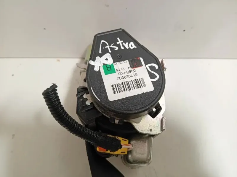Cintura DI Sicurezza Sedile ANT DX 617023500 Opel Astra J 2010