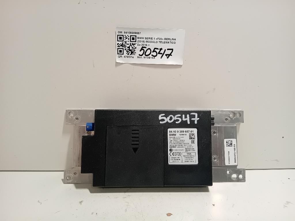 Modulo Telematico 84109389657 Bmw Serie 1 F20 Berlina 2015
