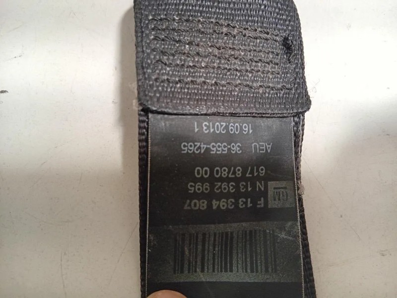 Cintura DI Sicurezza Sedile ANT DX 617023500 Opel Astra J 2010