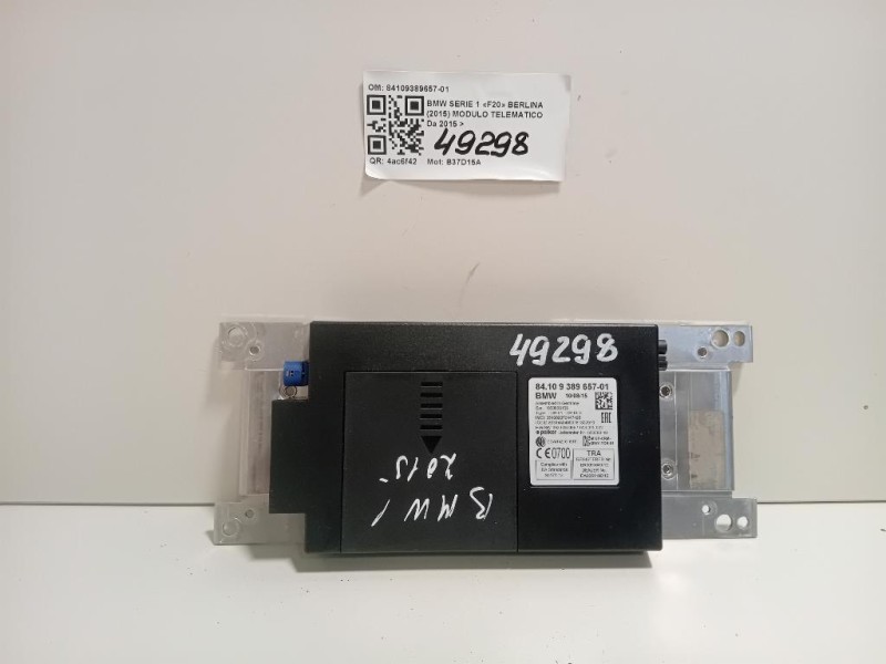Modulo Telematico 84109389657-01 Bmw Serie 1 F20 Berlina 2015