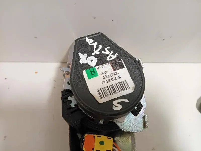 Cintura DI Sicurezza Sedile ANT DX 617023500 Opel Astra J 2010