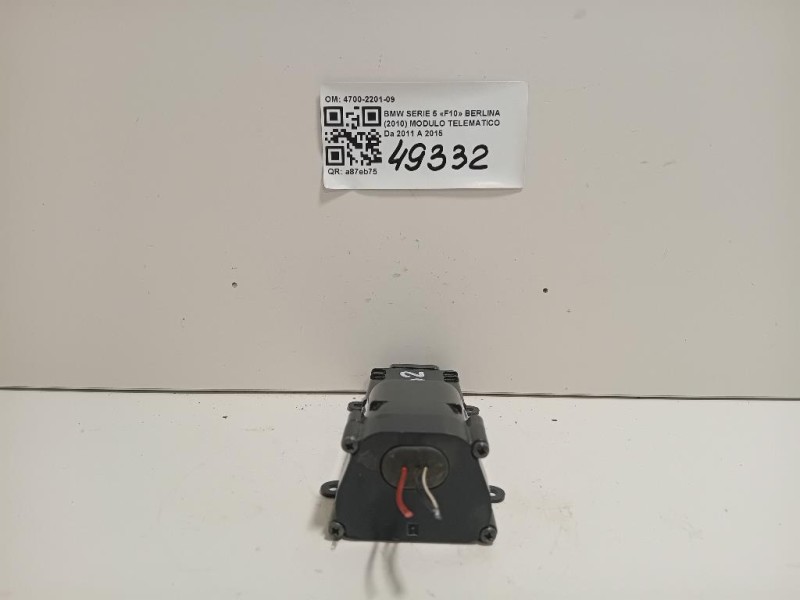 Modulo Telematico 4700-2201-09 Bmw Serie 5 F10 Berlina 2010