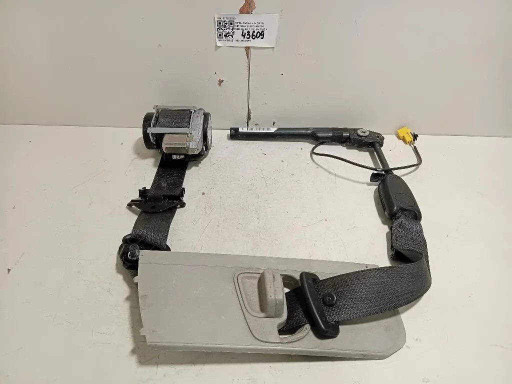Cintura DI Sicurezza Sedile ANT DX 617023500 Opel Astra J 2012
