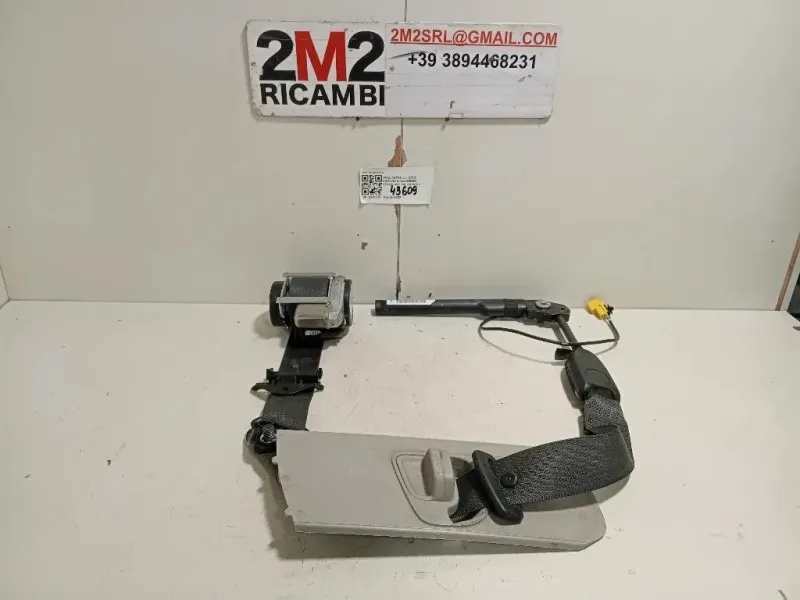 Cintura DI Sicurezza Sedile ANT DX 617023500 Opel Astra J 2012
