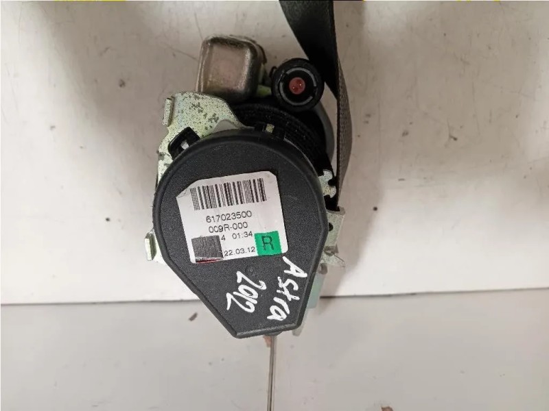 Cintura DI Sicurezza Sedile ANT DX 617023500 Opel Astra J 2012