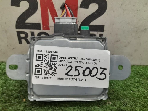 Modulo Telematico 13306648 Opel Astra K SW 2016