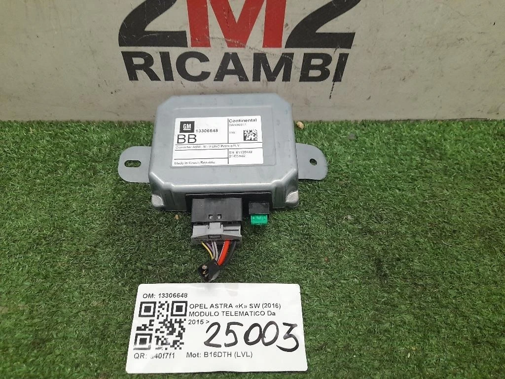 Modulo Telematico 13306648 Opel Astra K SW 2016