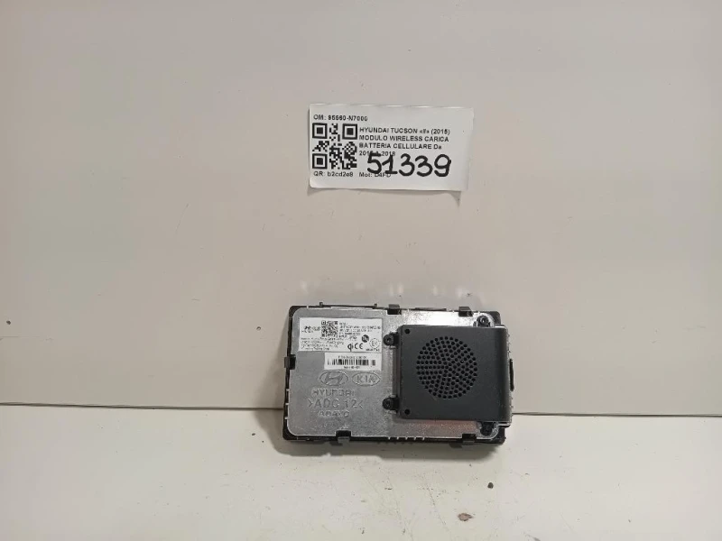 Modulo Wireless Carica Batteria Cellulare 95560-N7000 Hyundai Tucson II 2015