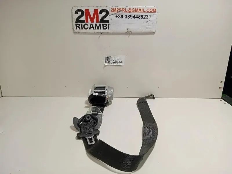 Cintura DI Sicurezza Sedile ANT DX 34230836A Opel Astra K 2016