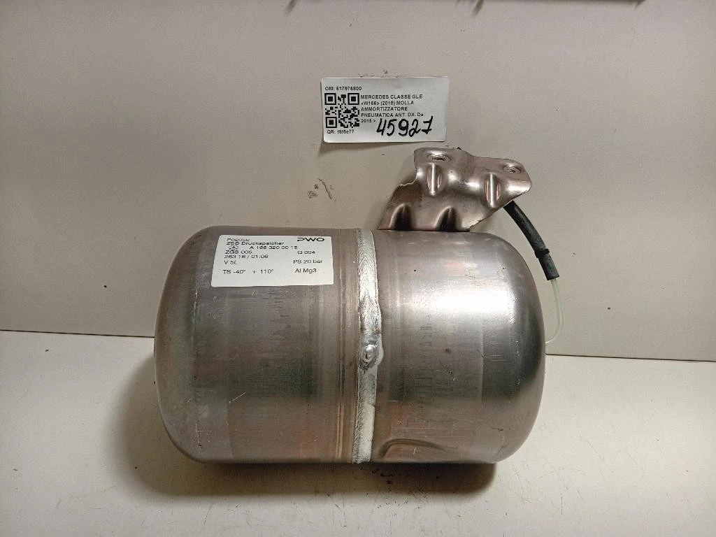 Molla Ammortizzatore Pneumatica ANT DX A166 320 00 15 Mercedes Classe GLE W166 2015