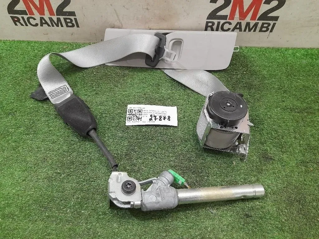 Cintura DI Sicurezza Sedile ANT DX 607707800D Opel Corsa D 2007