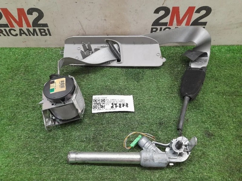 Cintura DI Sicurezza Sedile ANT DX 607707800D Opel Corsa D 2007