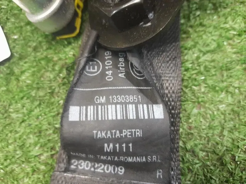 Cintura DI Sicurezza Sedile ANT DX 13303851 Opel Insignia A 2009