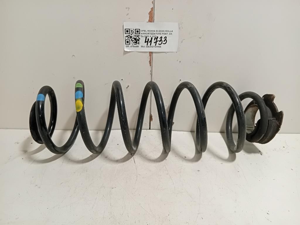 Molla Ammortizzatore POST DX 9830121180 Opel Mokka B 2020