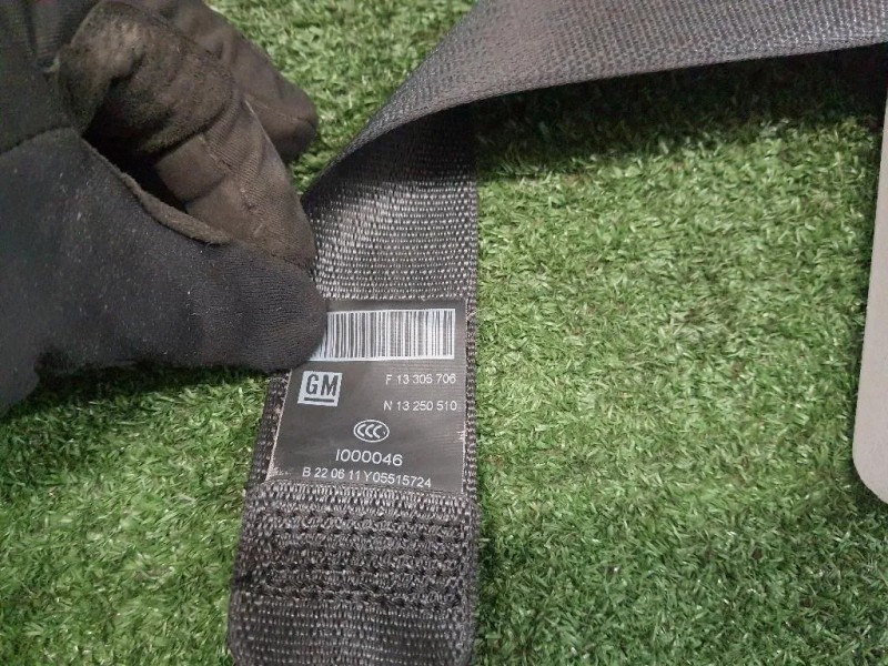 Cintura DI Sicurezza Sedile ANT DX 13305706 Opel Meriva B 2010