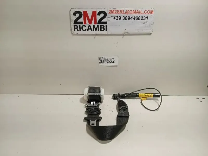 Cintura DI Sicurezza Sedile ANT DX 34040559 Opel Meriva B 2010