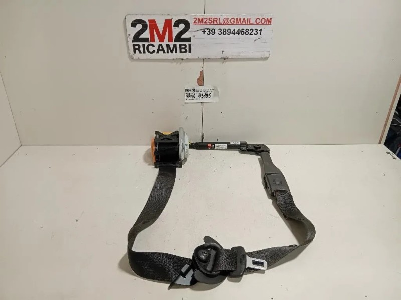 Cintura DI Sicurezza Sedile ANT DX 95366788 Opel Mokka 2013