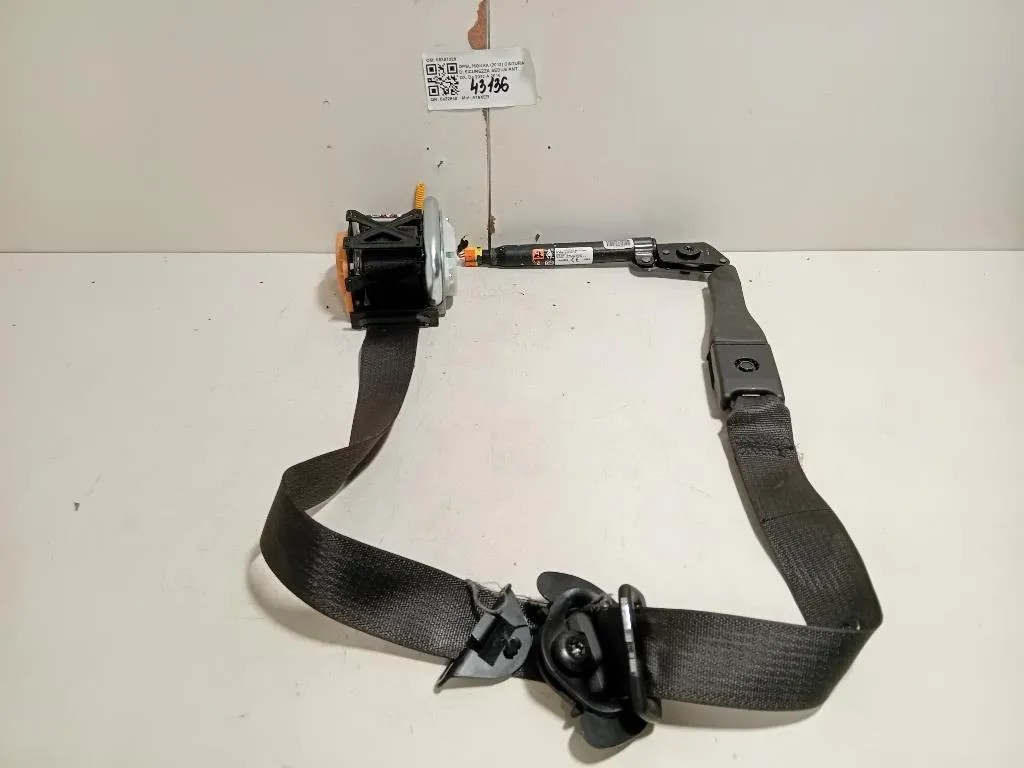 Cintura DI Sicurezza Sedile ANT DX 95301329 Opel Mokka 2013