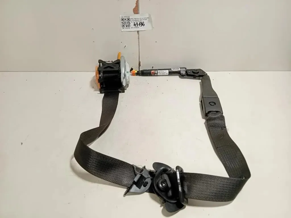 Cintura DI Sicurezza Sedile ANT DX 95301329 Opel Mokka 2013