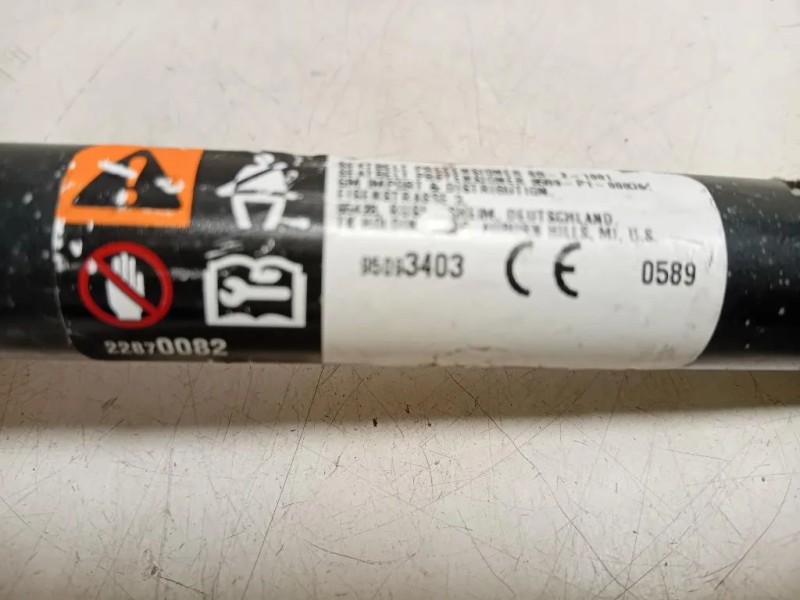 Cintura DI Sicurezza Sedile ANT DX 95301329 Opel Mokka 2013