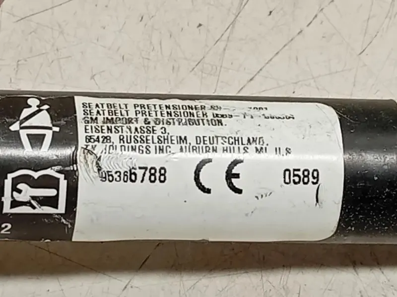 Cintura DI Sicurezza Sedile ANT DX 95366788 Opel Mokka 2013