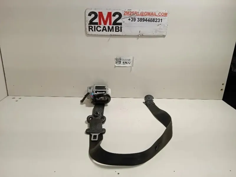 Cintura DI Sicurezza Sedile ANT DX 93459451 Opel Vivaro A 2007