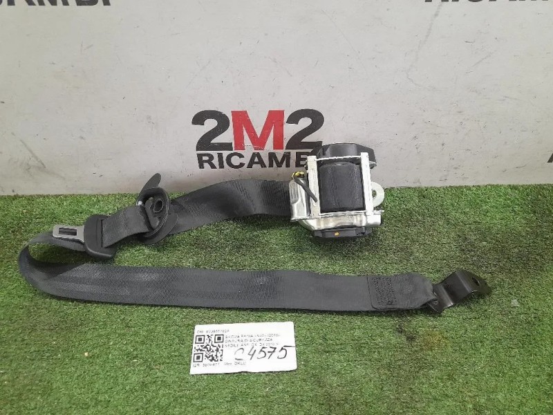 Cintura DI Sicurezza Sedile ANT DX 6V0857702A Skoda Fabia NJ3 2018