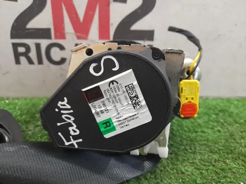 Cintura DI Sicurezza Sedile ANT DX 6V0857702A Skoda Fabia NJ3 2018