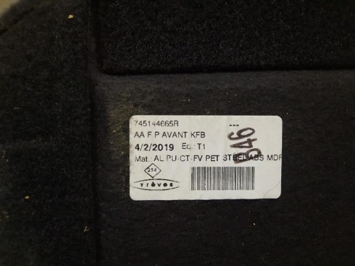 Moquette Pianale Bagagliaio POST